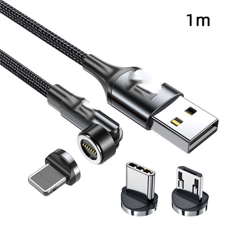 Magnetic Data Cable Elbow Magnet Charging Cable One For Three Magnetic Strong Magnetic