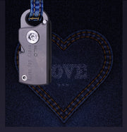 Mini keychain folding knife