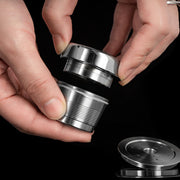 Reusable stainless steel coffee filter