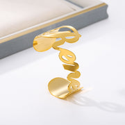 Stainless steel name custom Bracelet