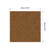 Self Adhesive 12 Carpet Tiles Peel And Stick Floor Plank Mat Non-Slip