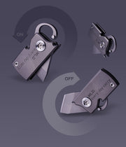 Mini keychain folding knife