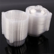 SINGLE CUPCAKE BOXES CLEAR MUFFIN HOLDER CASES DOMES CUPS PODS CONTAINERS