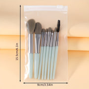 A Set Of 8 Portable Makeup Brushes, Suitable For Concealer, Foundation, Soft Bristles, Eye Makeup Tools, Beginner Mini Set, Portable Beauty Tools