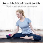 Set Of 2 Menstrual Cups Reusable Period Cup Medical Silicone Comfortable With Bag